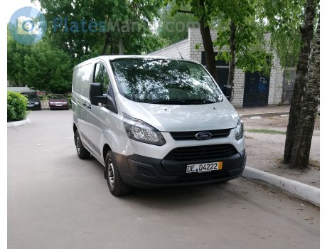 18 plate transit custom