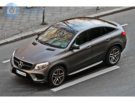 B Tr 4108 Mercedes Benz Gle Klasse Coupe Berlin City German License Plate