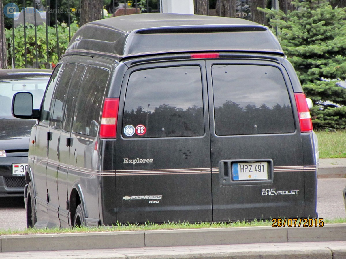 HPZ 491, Chevrolet Express 1st gen (GMT610), facelift, 2002–