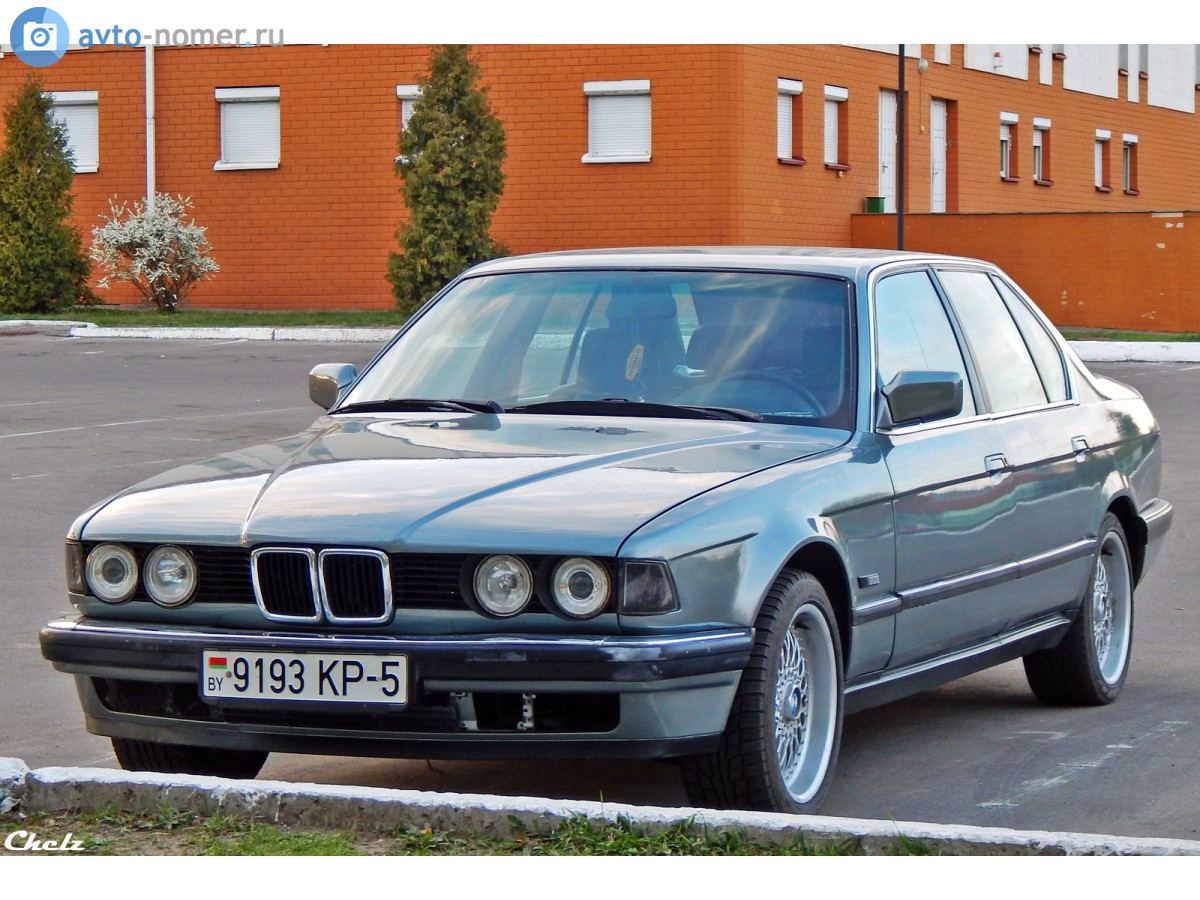 9193 KP-5, BMW 7 Series 2nd gen (E32), 1987–1994
