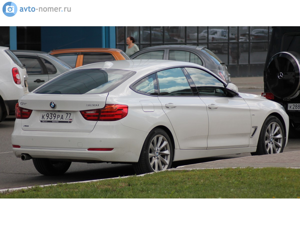 к 939 ра 77, BMW 3 Series 6th gen Gran Turismo (F34), 2013–2019