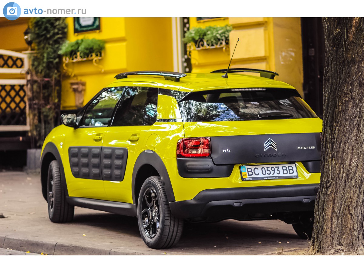 BC 0593 BB, Citroёn C4 Cactus 1st gen (E3), 2014–2018