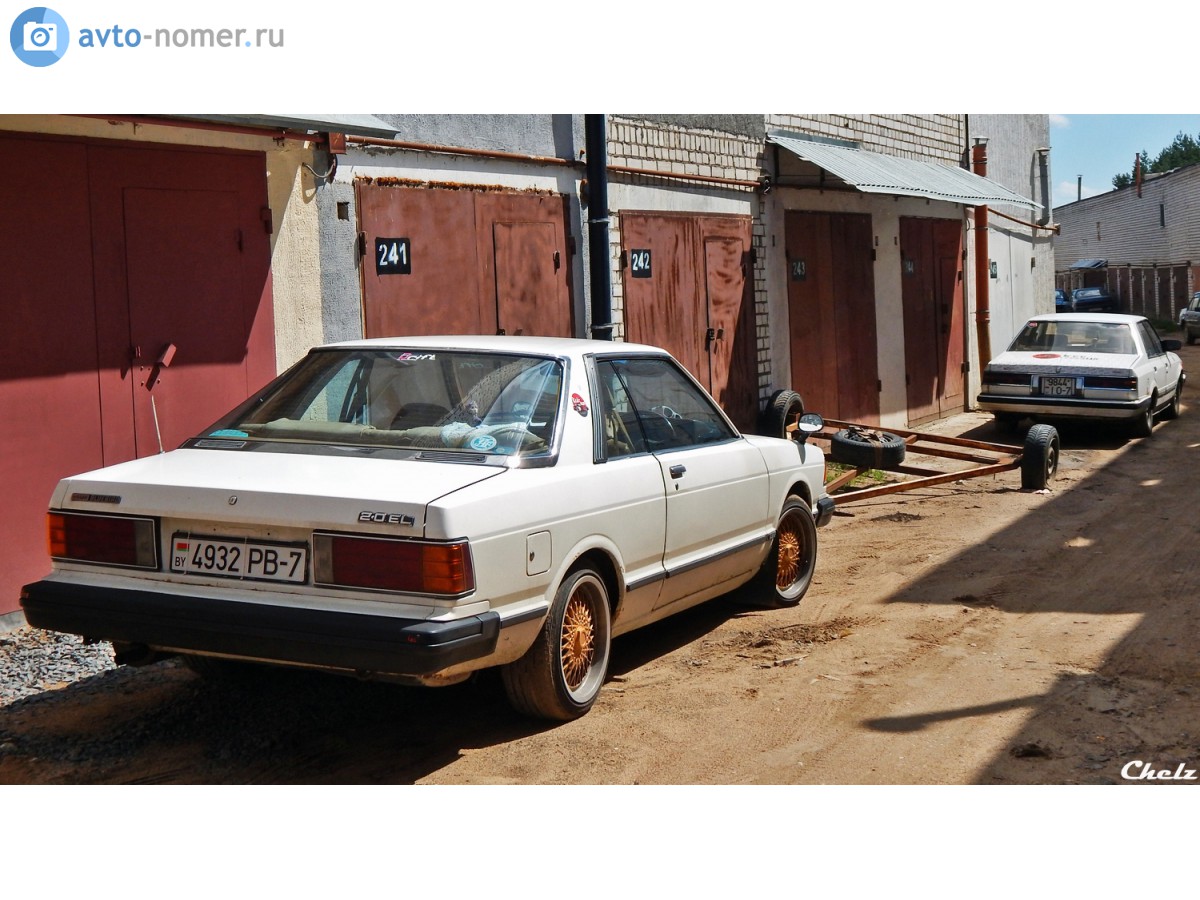 4932 PB-7, Nissan Bluebird 6th gen Coupé (910), 1981–1993