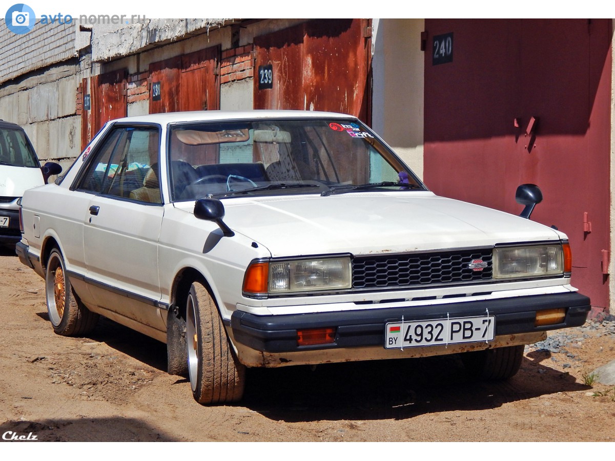 4932 PB-7, Nissan Bluebird 6th gen Coupé (910), 1981–1993