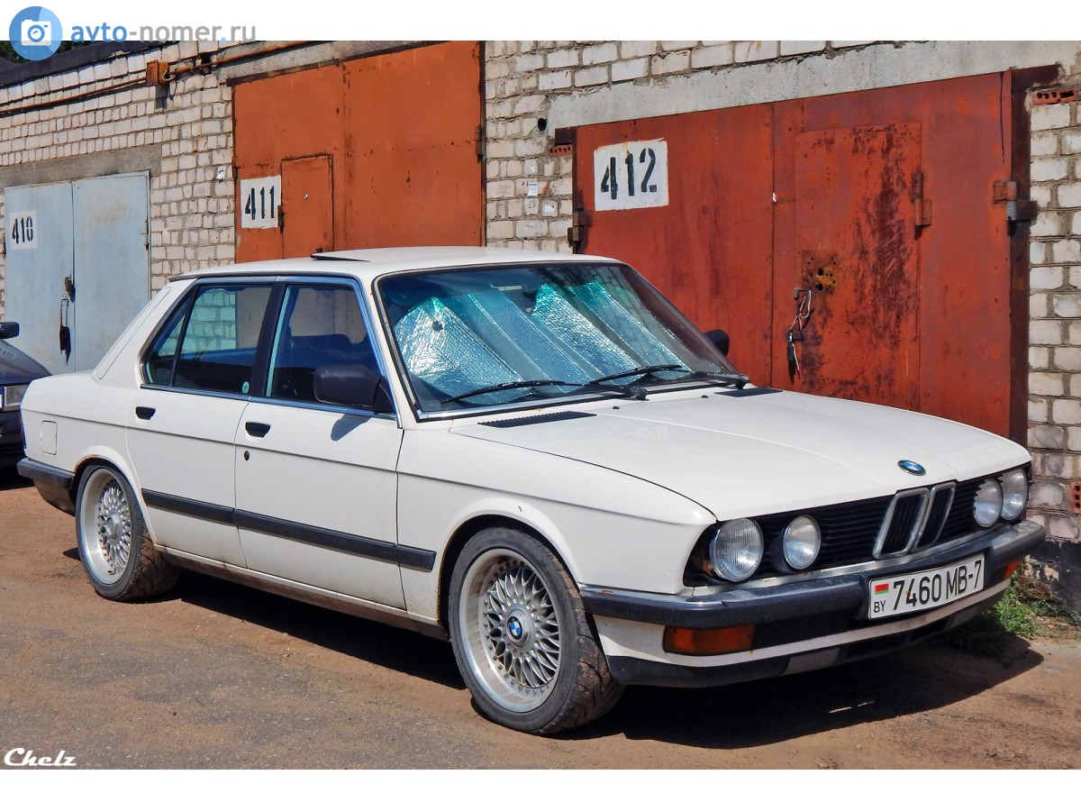 7460 MB-7, BMW 5 Series 2nd gen (E28), 1981–1988