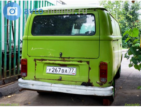 у267ва77, Volkswagen Transporter