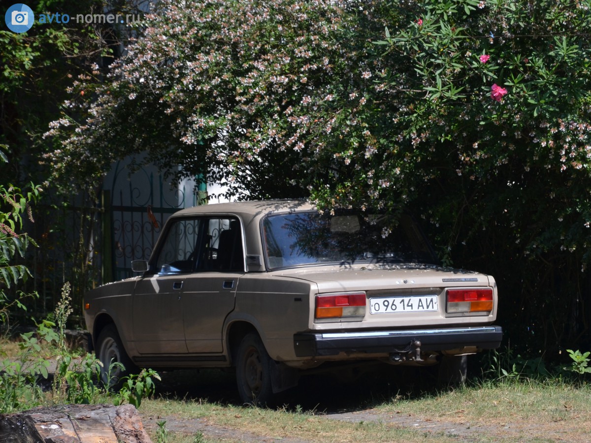 о 9614 АИ, Lada (VAZ) 2107 Жигули (Nova / Riva / Signet / 1500), 1982–2014