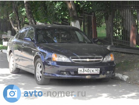 н340ск40, Chevrolet Evanda