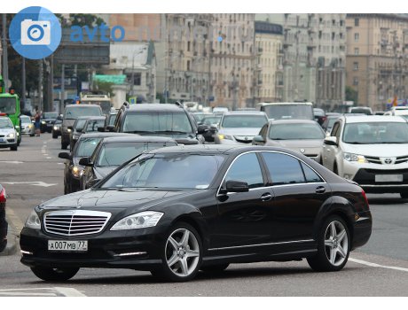 а007мв77, Mercedes-Benz S-Klasse