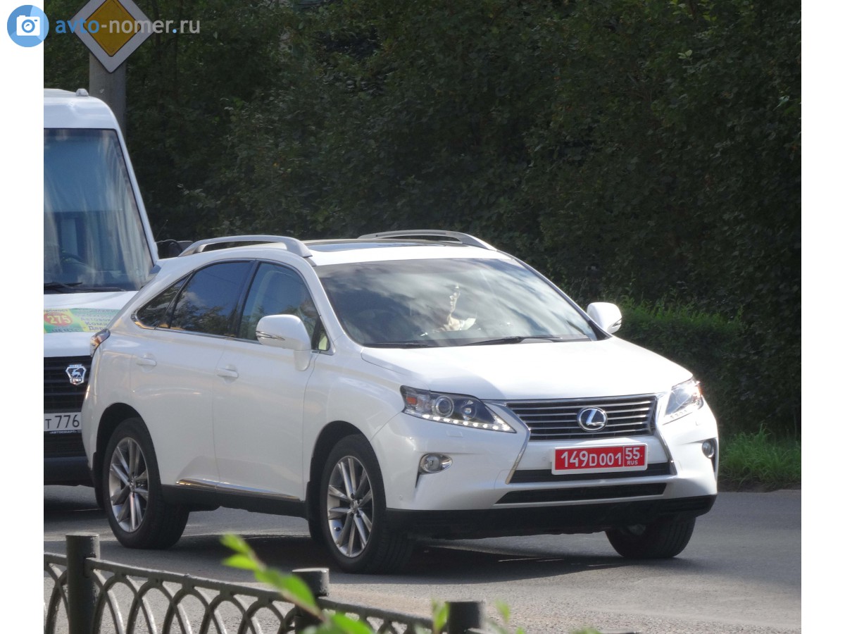 149 D 001 55, Lexus RX 3rd gen (AL10), facelift, 2012–2015