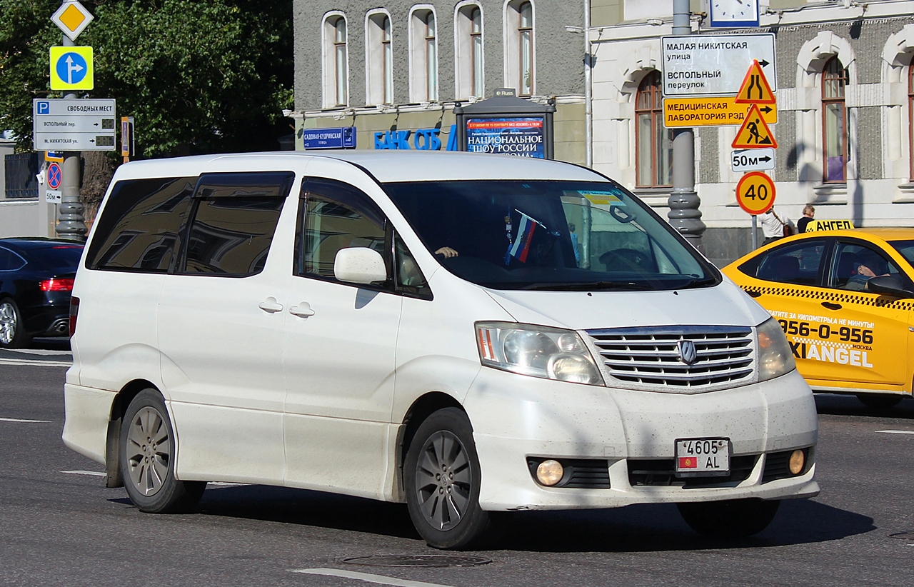 A 4605 L, Toyota Alphard 1st gen (G/V) (AH10), 2002–2008
