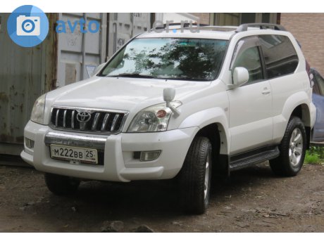 м222вв25, Toyota Land Cruiser Prado