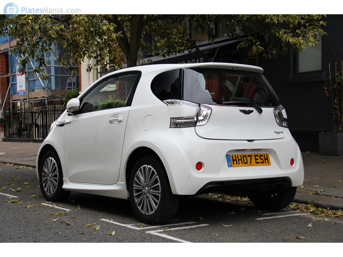 HH07ESH, Aston Martin Cygnet 1st gen (P298), 2011–2013