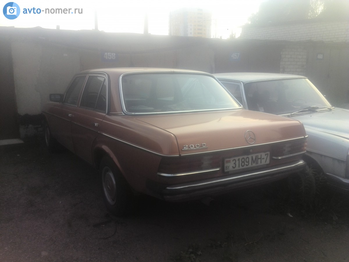 3189 MH-7, Mercedes-Benz E-Klasse 200–300 Sedan (W123), 1975­–1986