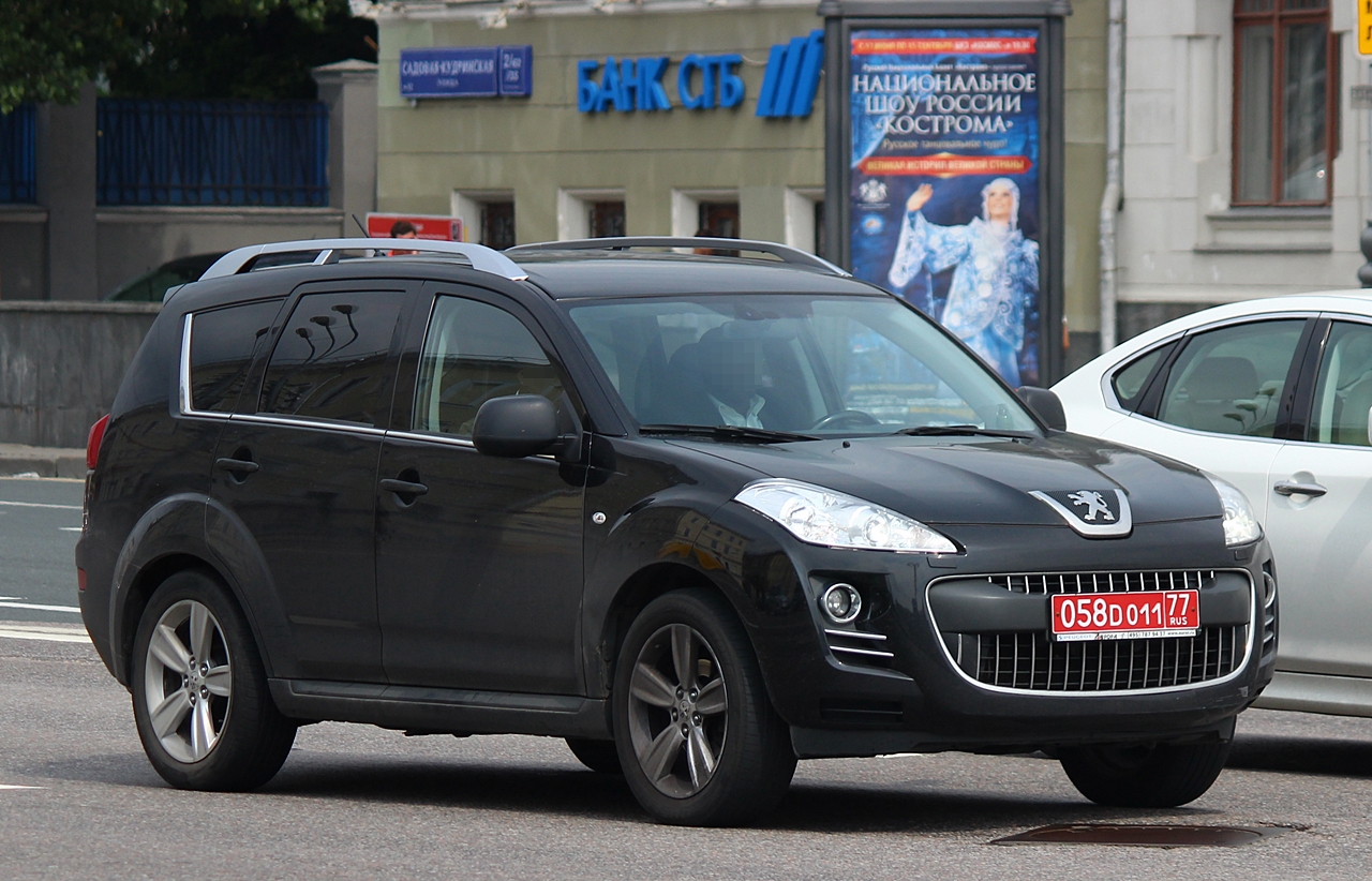 058 D 011 77, Peugeot 4007 1st gen (I3), 2007–2012