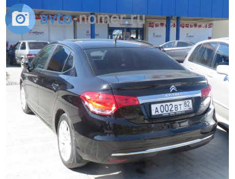 а002вт82, Citroёn C4