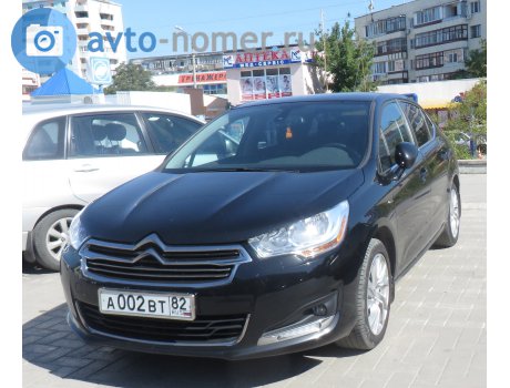 а002вт82, Citroёn C4