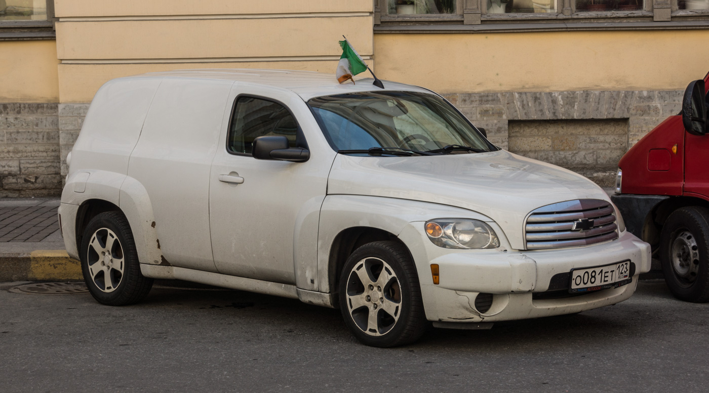 о 081 ет 123, Chevrolet HHR 1st gen Panel Wagon (GMT001), 2007–2011