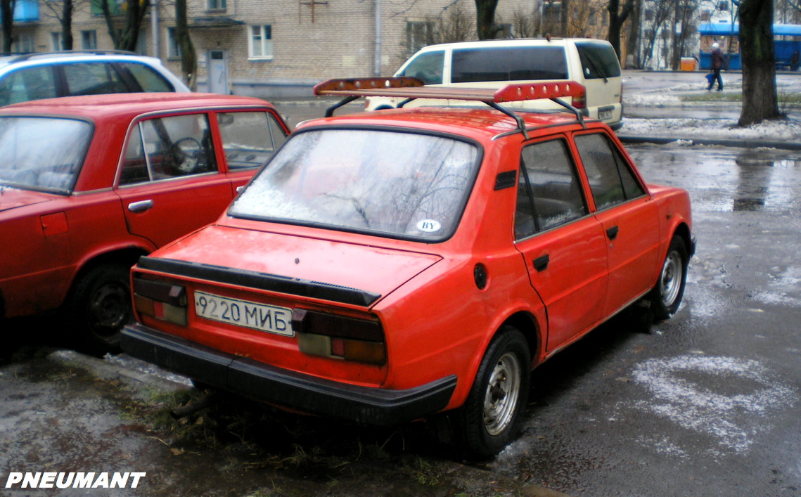 9220 МИБ, Skoda 105 2nd gen 105S/105L/105SP, 1983–1988