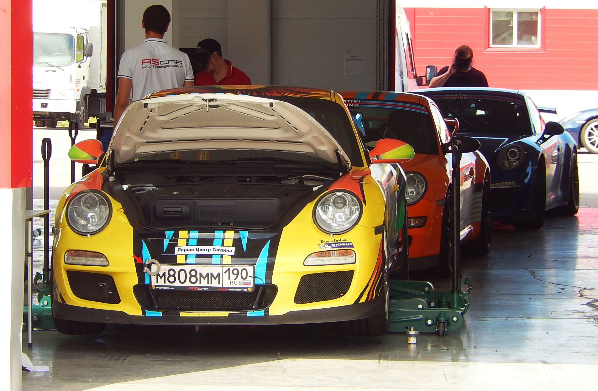 м 808 мм 190, Porsche 911 6th gen Coupé (997.1), 2004–2010