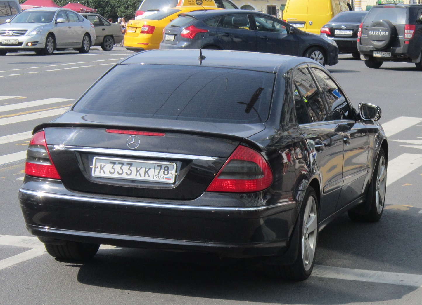к 333 кк 78, Mercedes-Benz E-Klasse 3rd gen Sedan (W211), 2002­–2009
