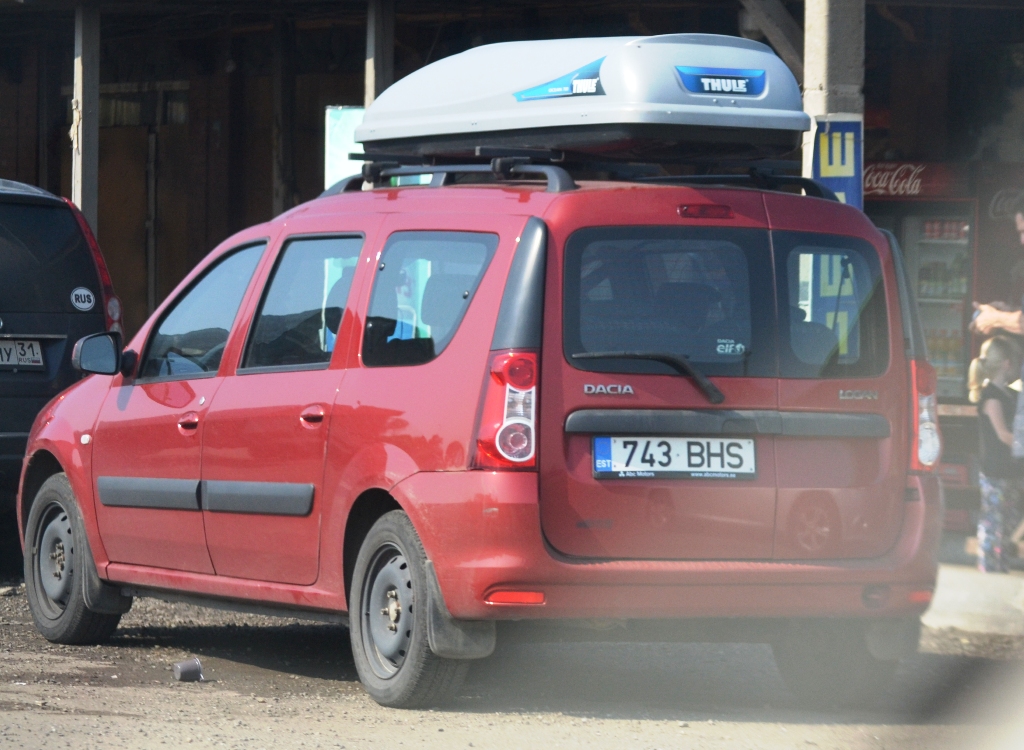 743 BHS, Dacia Logan 1st gen MCV (F90), facelift, 2008–2012