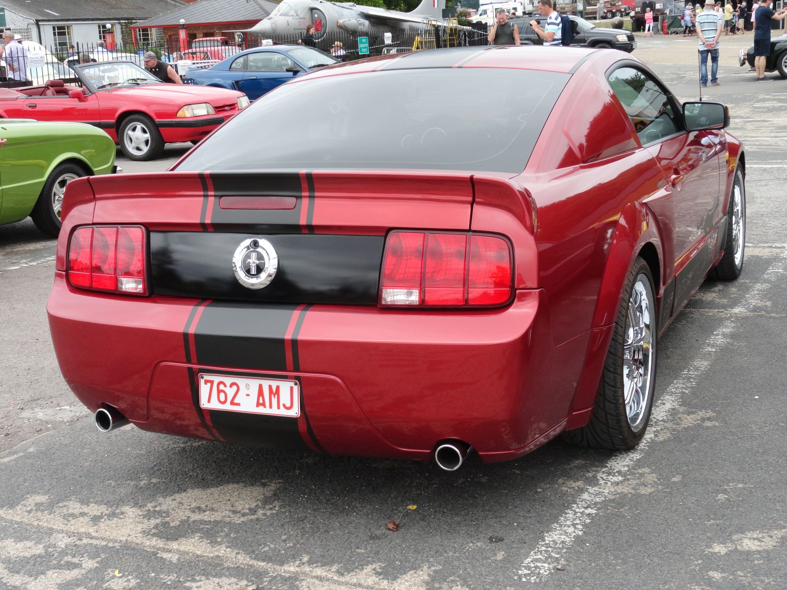 762-AMJ, Ford Mustang 5th gen 2-door Coupé (S197), 2004–2009
