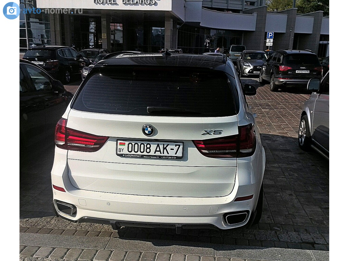 0008 AK-7, BMW X5 3rd gen (F15), 2013–2018