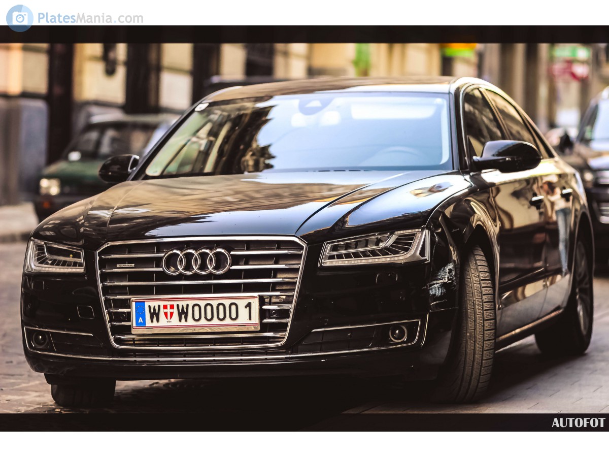 W WOOOO 1, Audi A8 3rd gen (D4/4H), facelift, 2013–2018