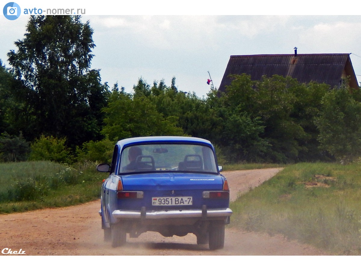 9351 BA-7, Izh Москвич-408/412 (Moskvich-408/412) 412ИЭ-028, 1982–1999