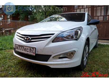 н777кс67, Hyundai Solaris