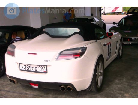 х389ов197, Opel GT