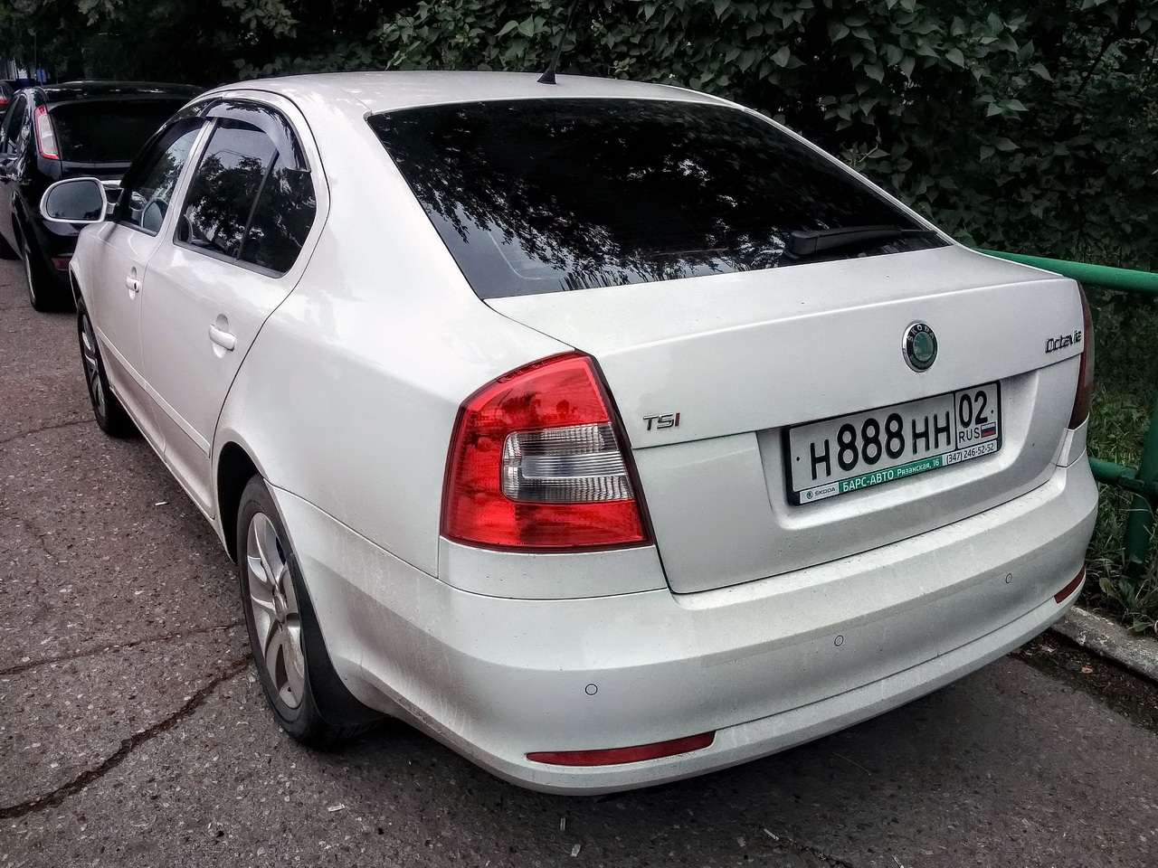 н 888 нн 02, Skoda Octavia 2nd gen Liftback (A5/1Z3), facelift, 2009–2013