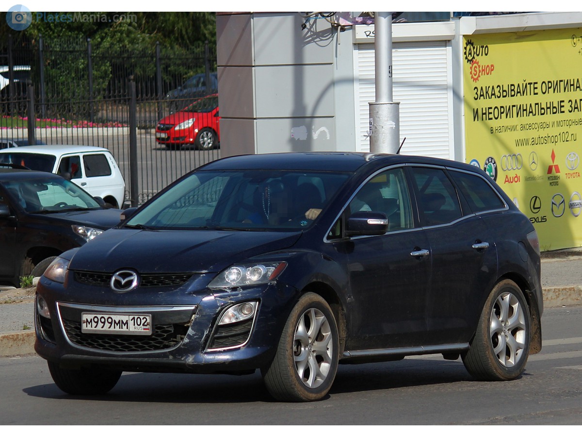 м 999 мм 102, Mazda CX-7 1st gen (ER), 2006–2012