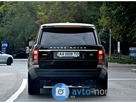 AA 0008 TO, Land Rover Range Rover