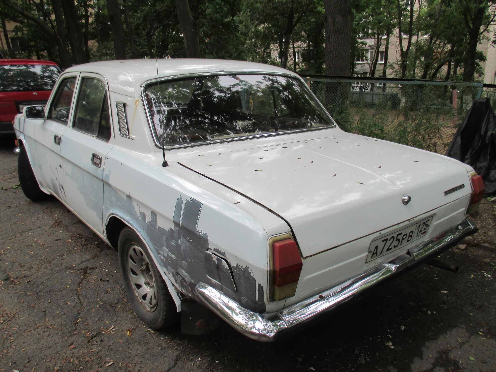 а 725 рв 125, GAZ 24 Волга 24-10/11/17 Sedan, facelift, 1986–1992