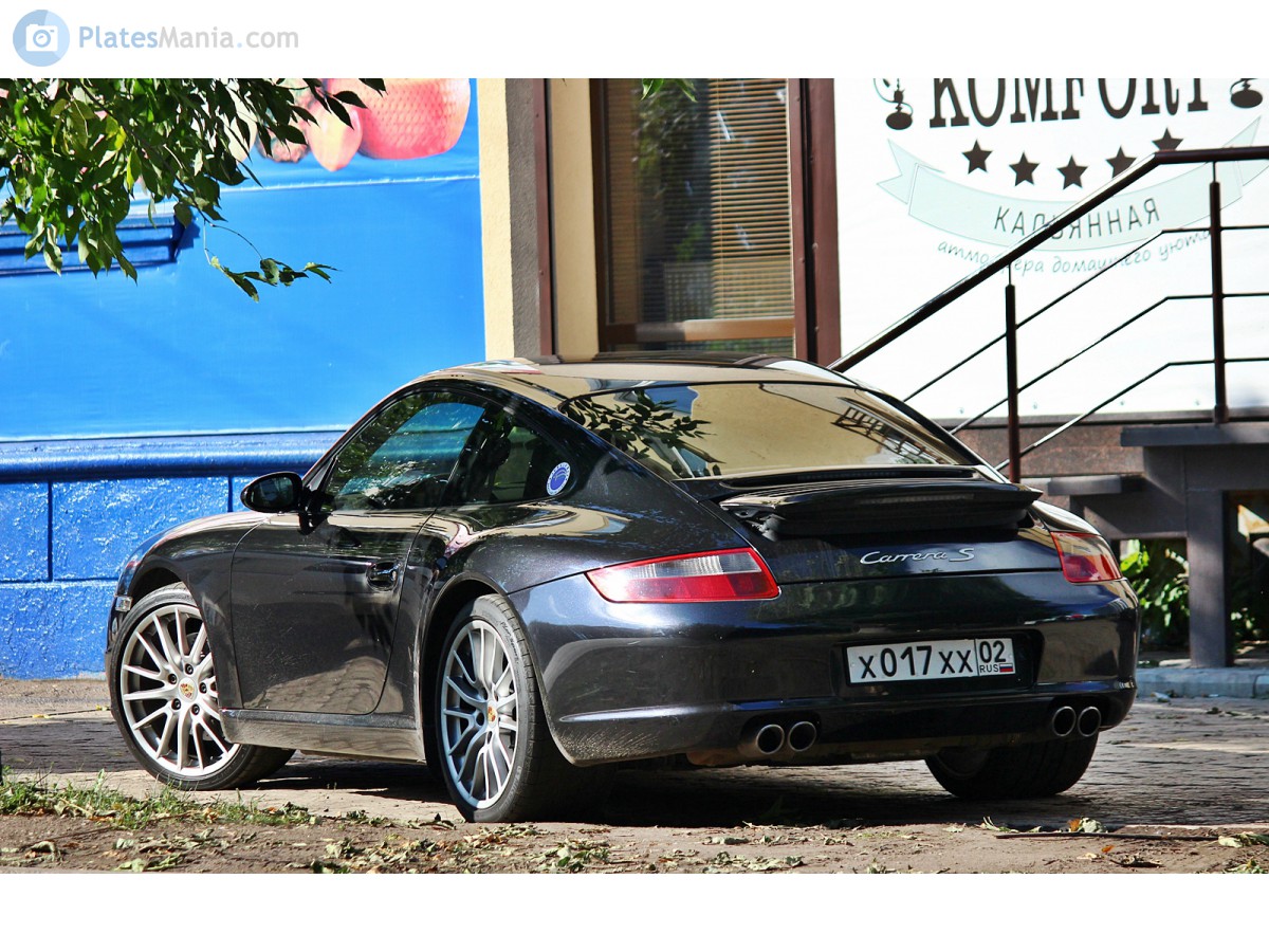 х 017 хх 02, Porsche 911 6th gen Coupé (997.1), 2004–2010