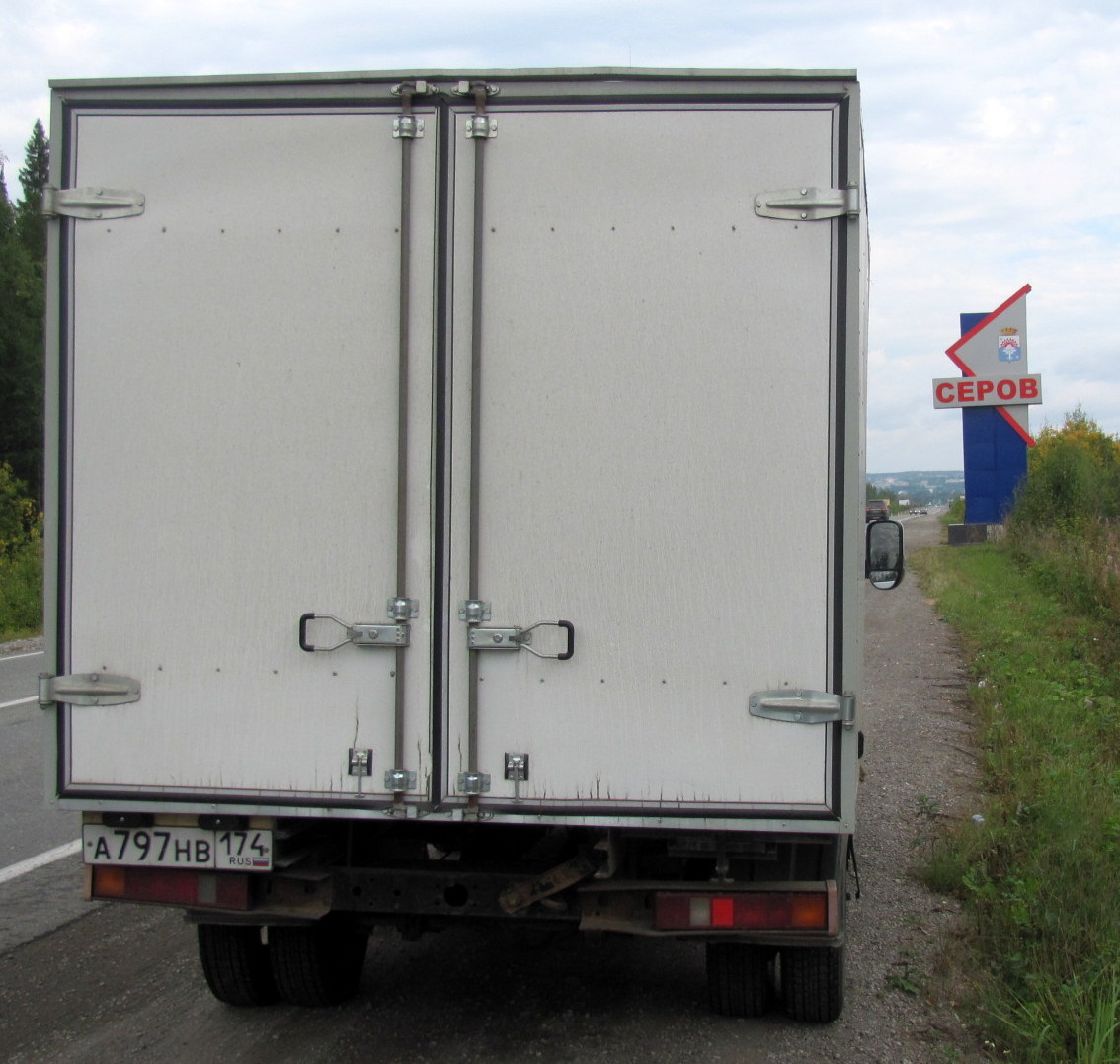 а 797 нв 174, GAZ 3302 ГАЗель 2-3302 Single Cab, facelift, 2003–