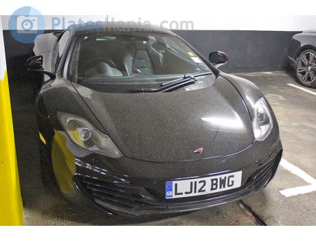 LJ12 BWG, McLaren MP4-12C