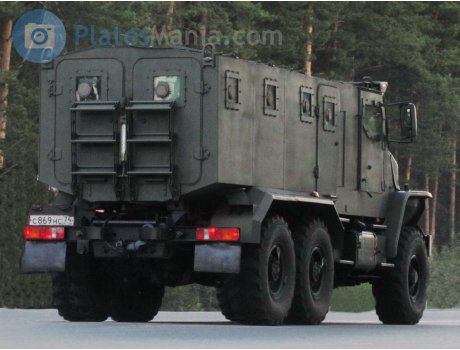 с869нс74, Ural (UralAZ) 4320/5557