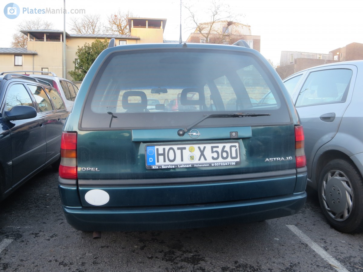 HOT X 560, Opel Astra 1st gen Caravan Wagon (F; T92), 1991–1998 (–2002 for Eastern Europe)