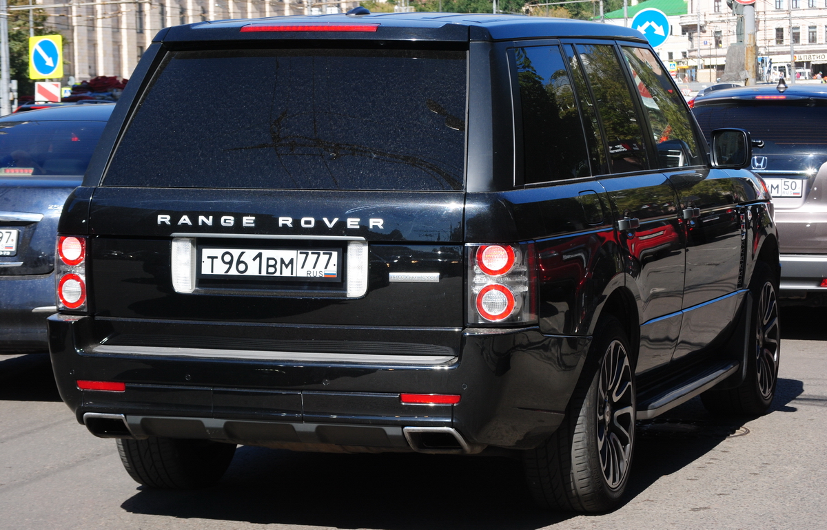 т 961 вм 777, Land Rover Range Rover 3rd gen (L322), 2002–2012