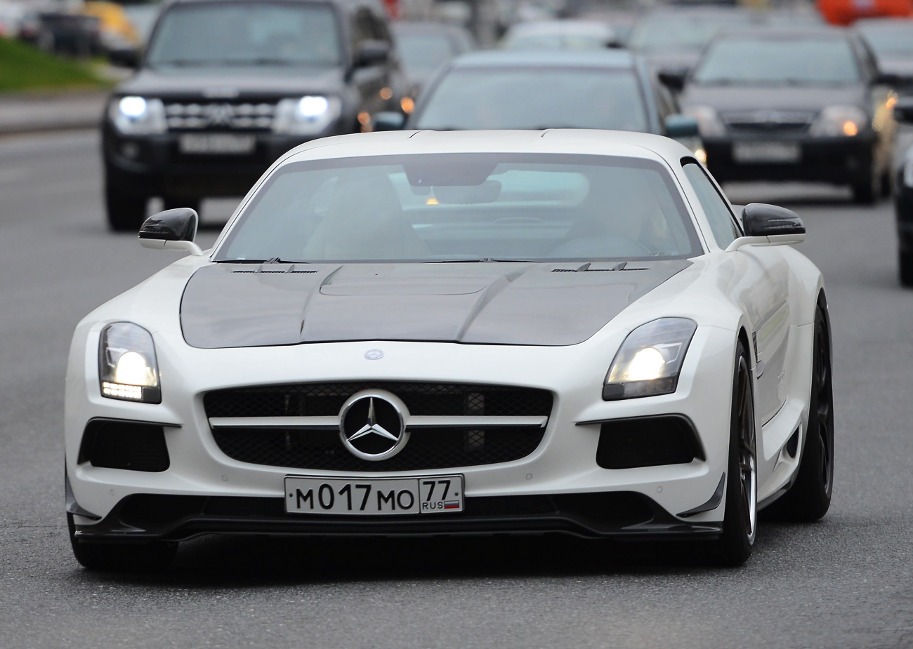 м 017 мо 77, Mercedes-Benz SLS AMG 1st gen Coupé (C197), 2010–2014