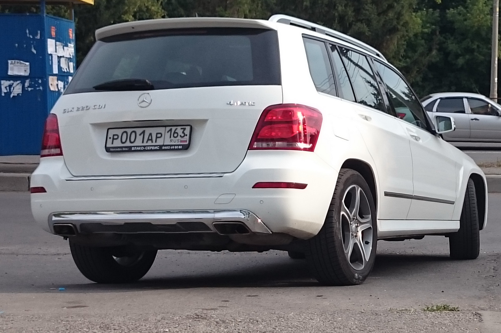 р 001 ар 163, Mercedes-Benz GLK-Klasse 1st gen (X204), facelift, 2012–2015