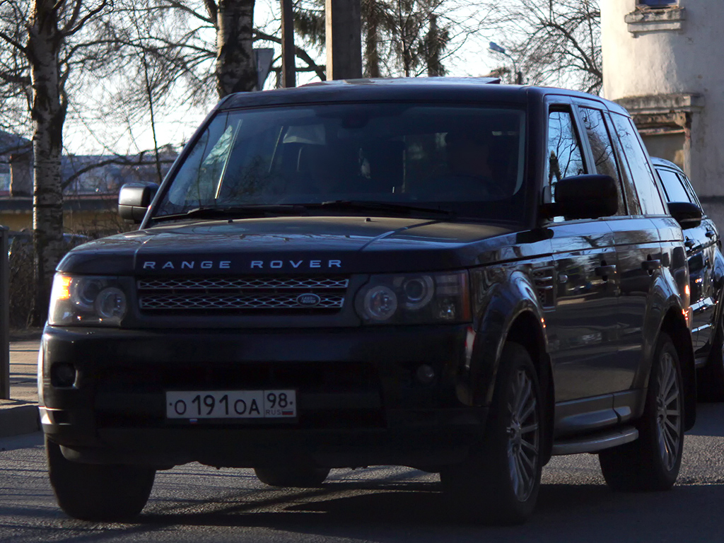 о 191 оа 98, Land Rover Range Rover Sport 1st gen (L320), 2005–2013