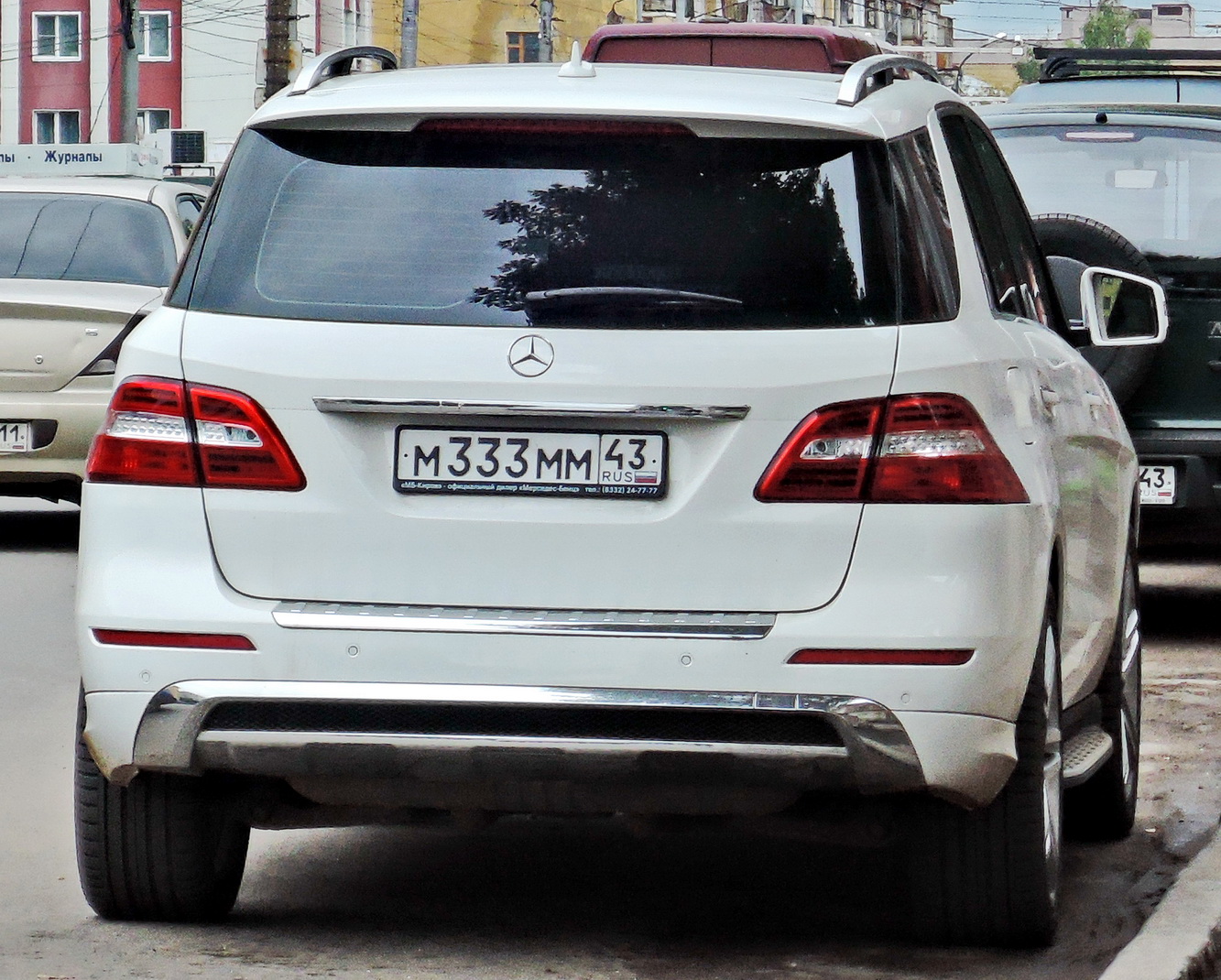 м 333 мм 43, Mercedes-Benz M-Klasse 3rd gen (W166), 2011–2015