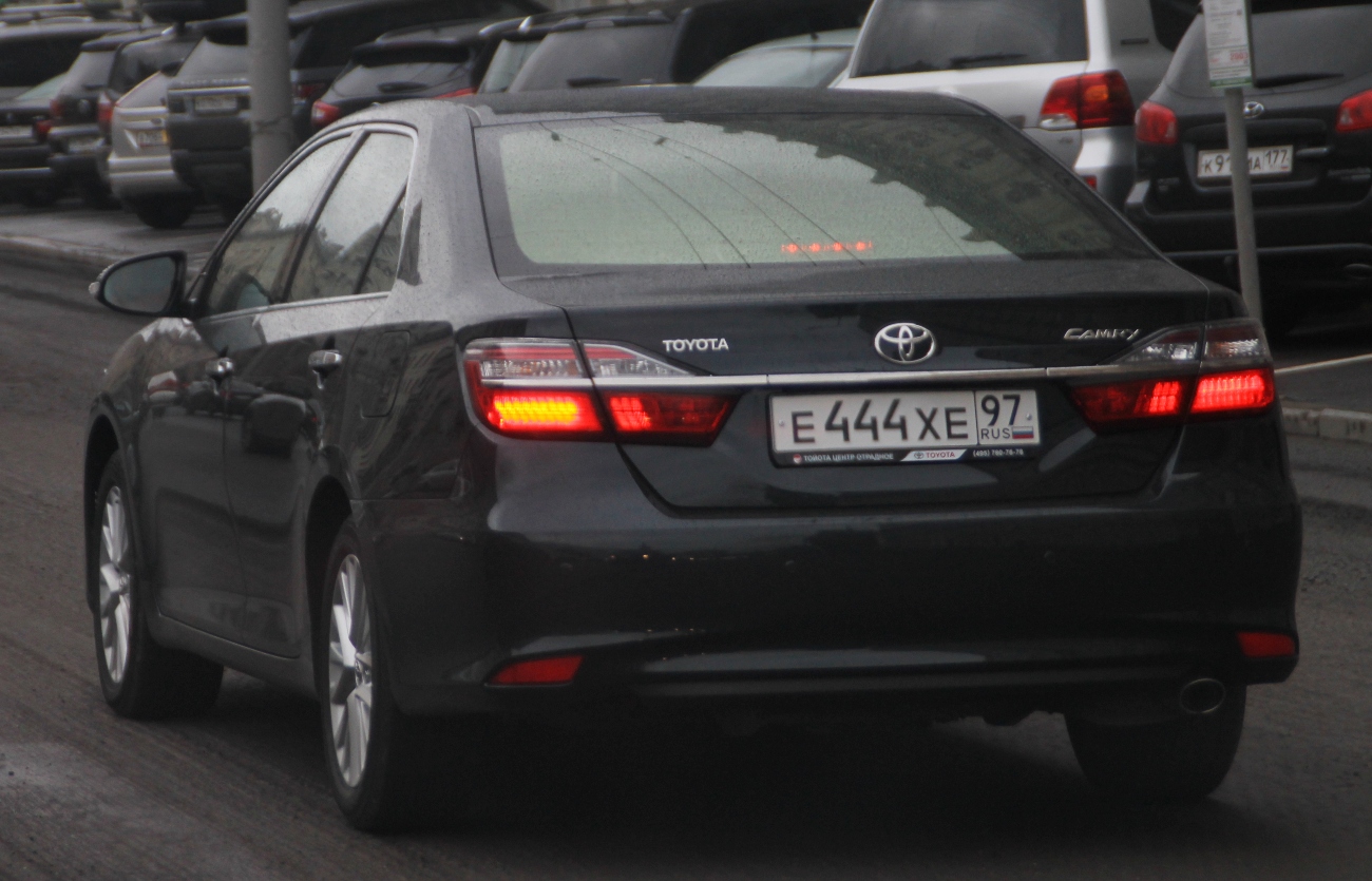 е 444 хе 97, Toyota Camry 7th gen (XV50; Global-market), facelift, 2014–2018
