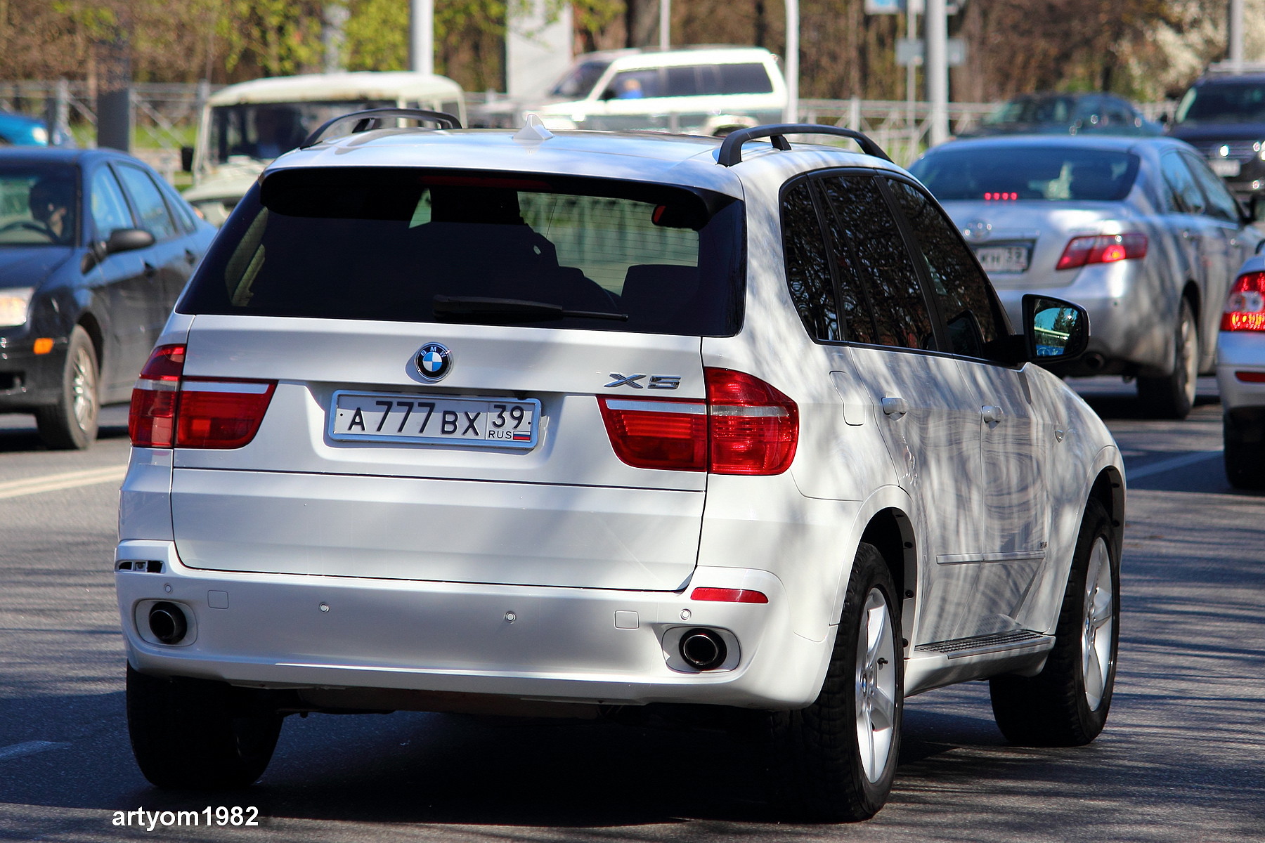 а 777 вх 39, BMW X5 2nd gen (E70), 2007–2013