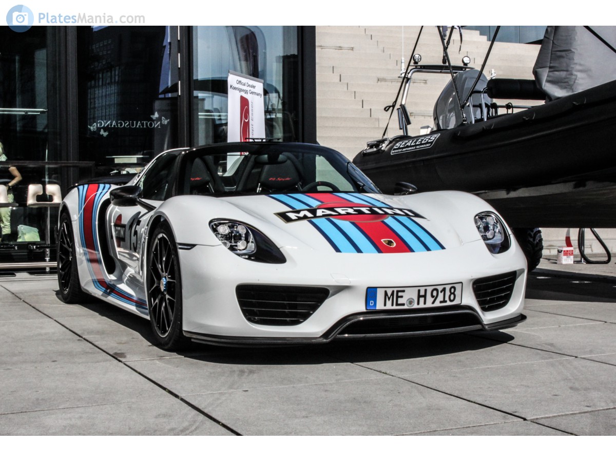 ME H 918, Porsche 918 1st gen, 2013–2015