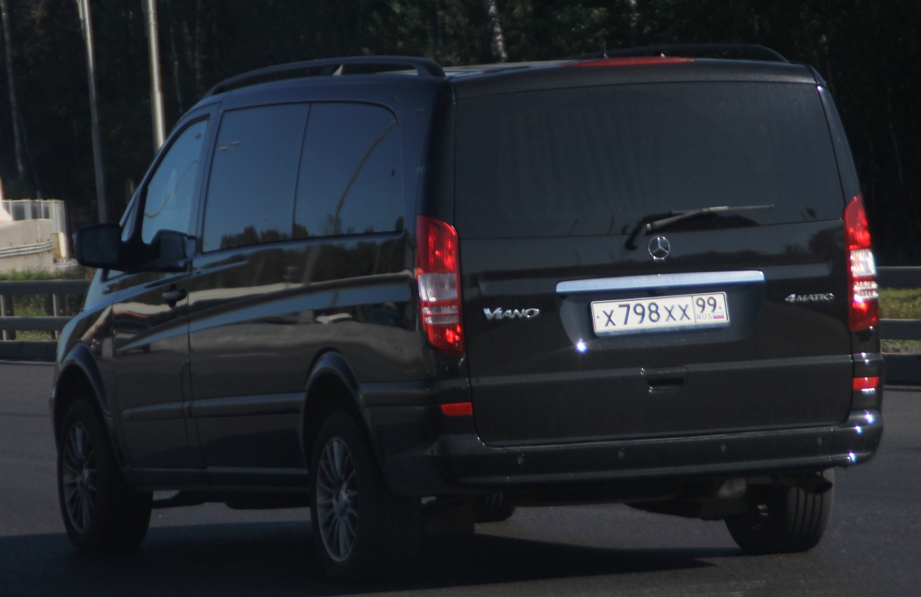 х 798 хх 99, Mercedes-Benz Viano 